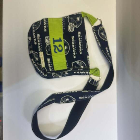 Seattle Seahawks Crossbody Bag - Carry Your Fandom in Style   #A4 - Picture 1 of 4